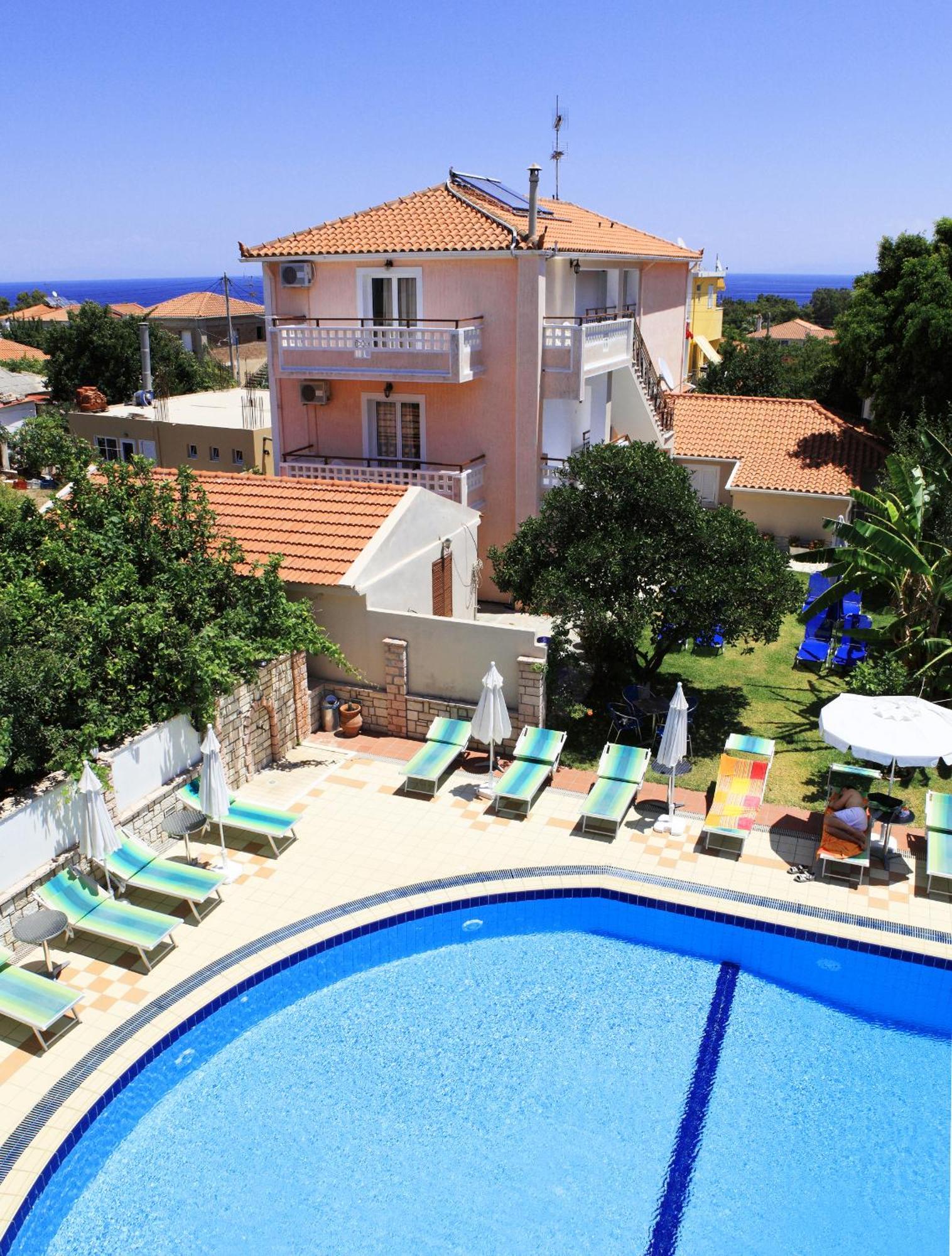 Theodora Studios & Apartments Skala  Eksteriør billede