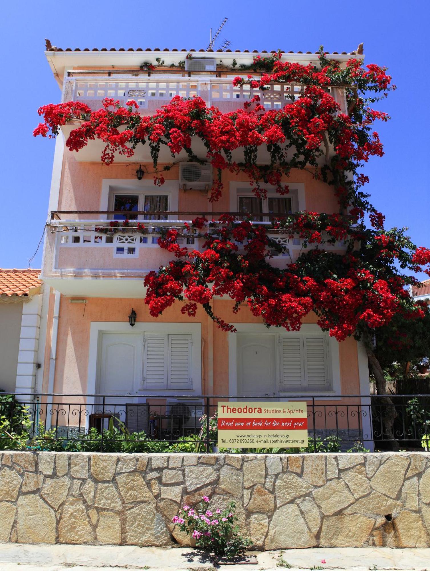 Theodora Studios & Apartments Skala  Eksteriør billede